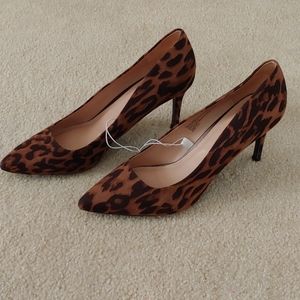 leopard heels size 11